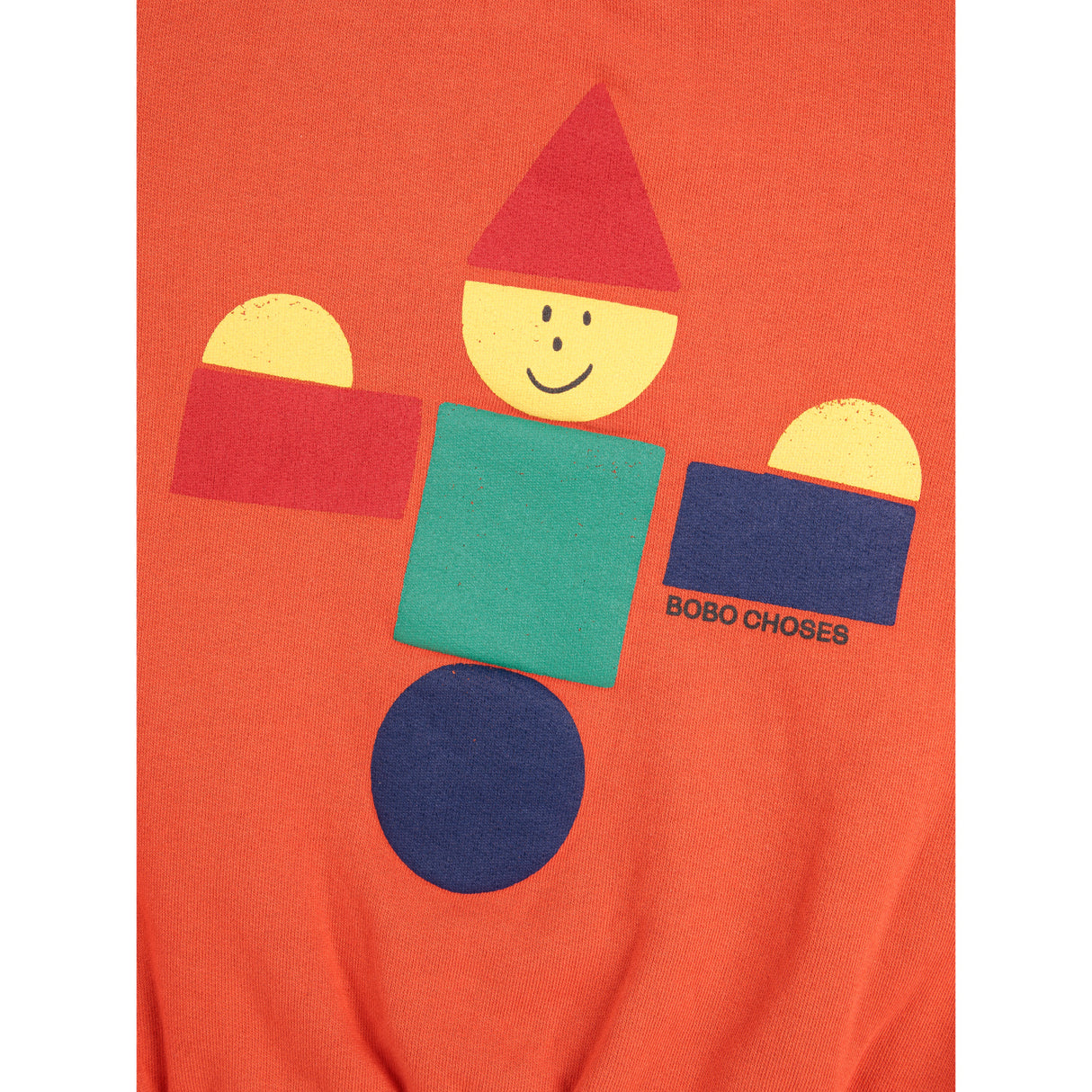 Bobo Choses Orange Wooden Leksak Sweatshirt