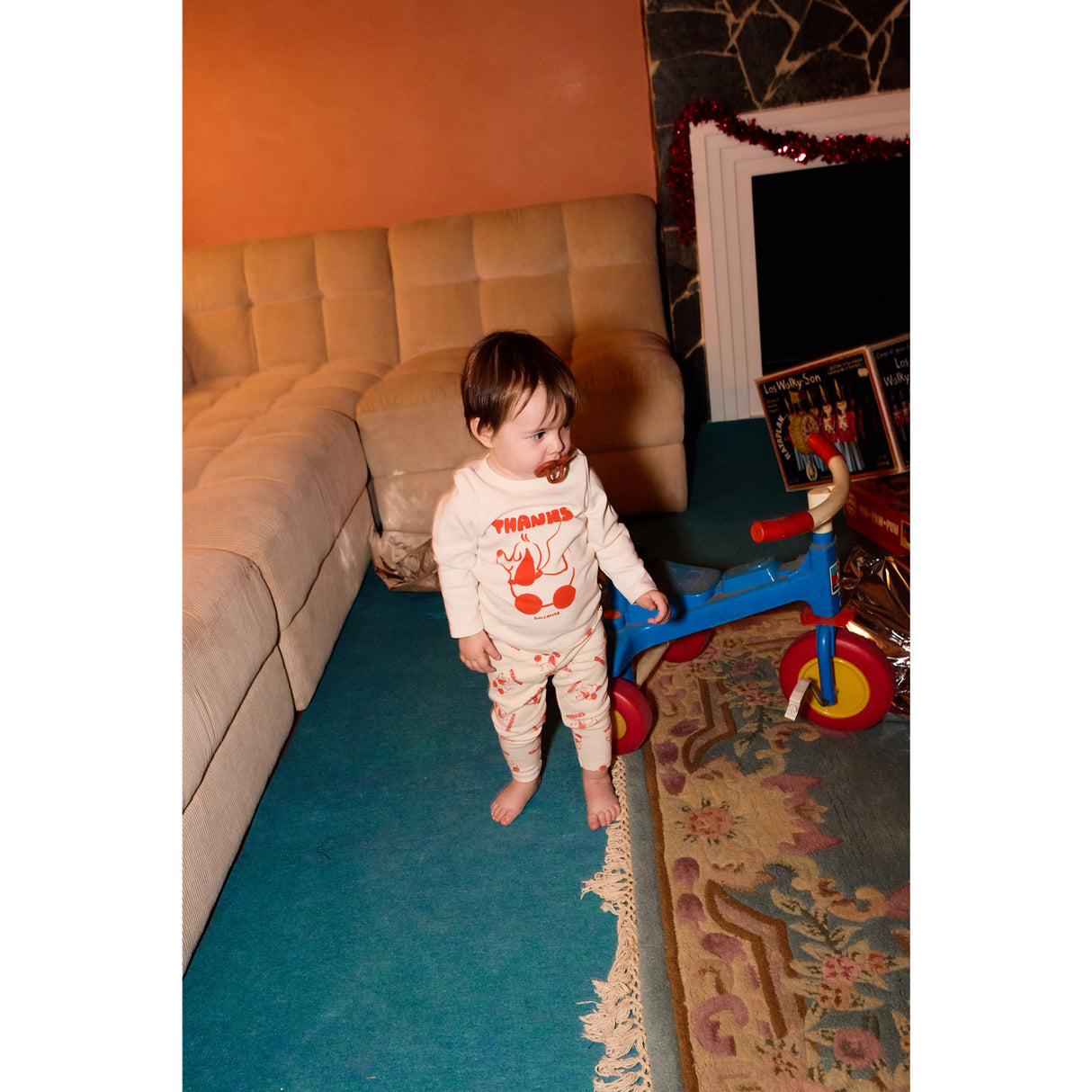 Bobo Choses Offwhite Roling Dog All Över Legging