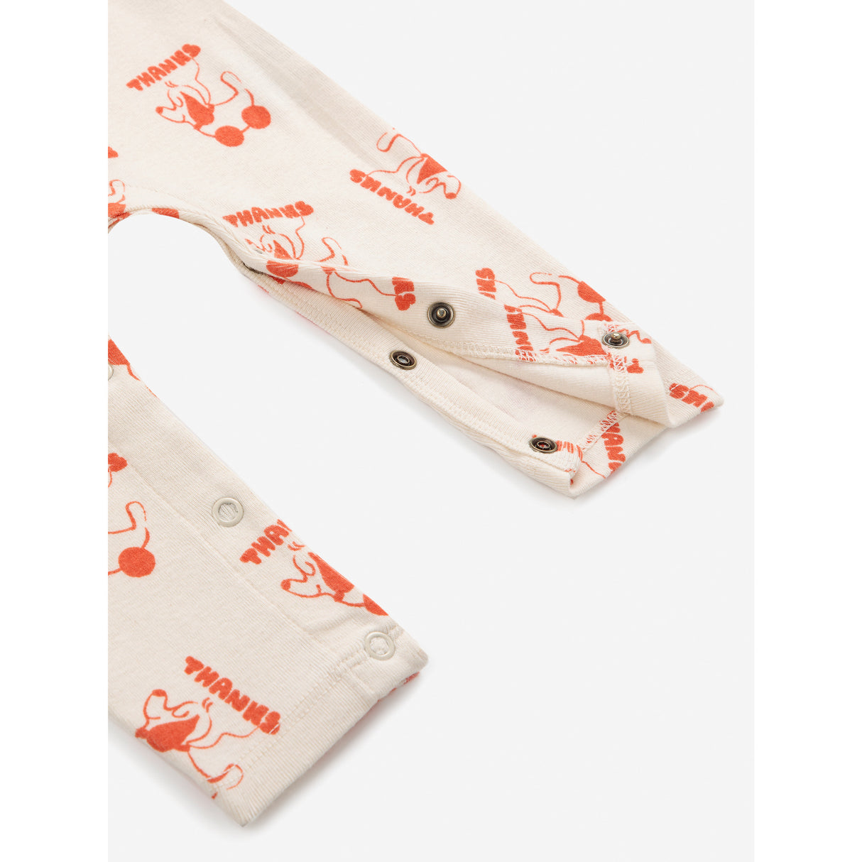 Bobo Choses Offwhite Rolling Dog All Över Overall