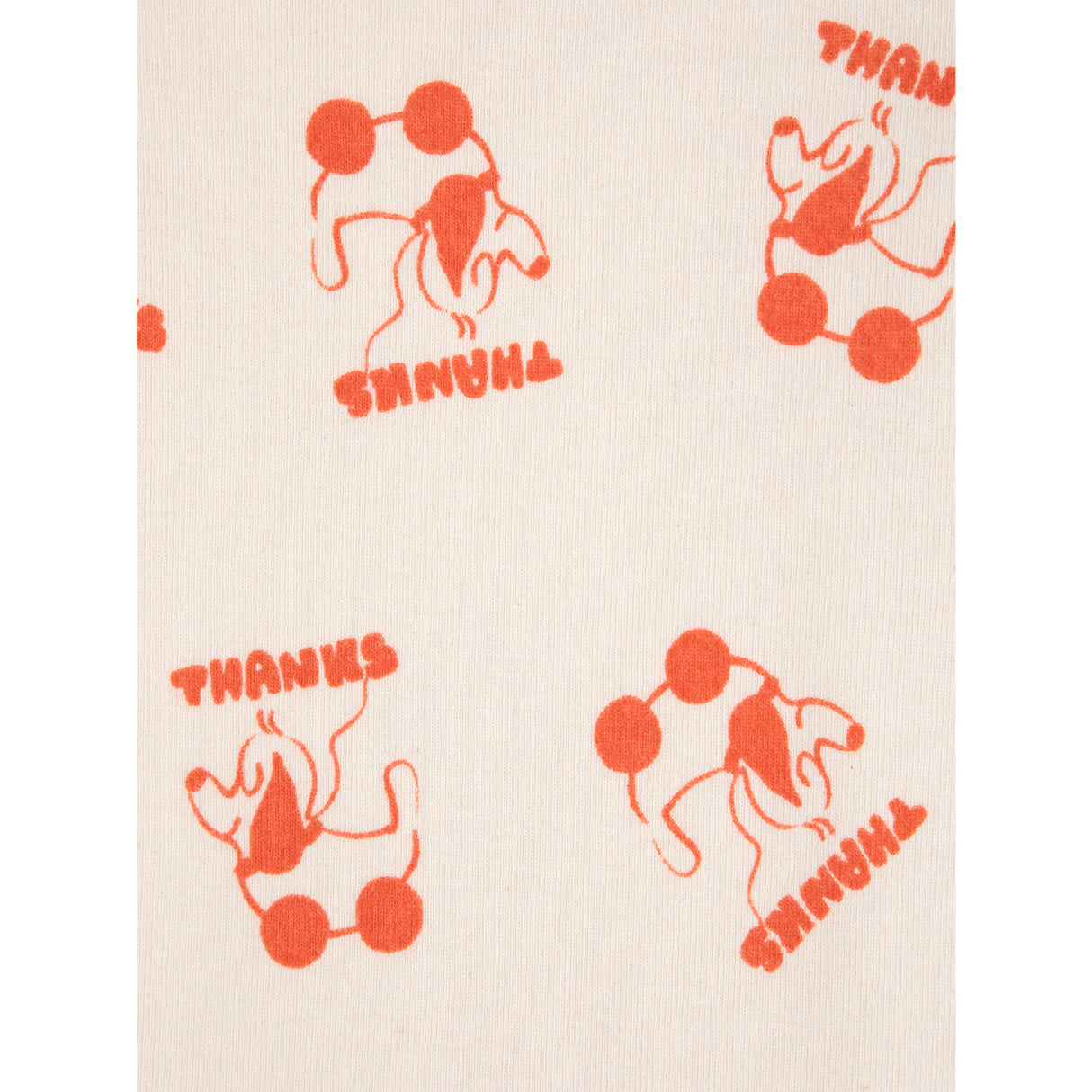 Bobo Choses Offwhite Rolling Dog All Över Overall