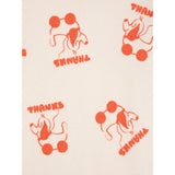 Bobo Choses Offwhite Rolling Dog All Över Overall