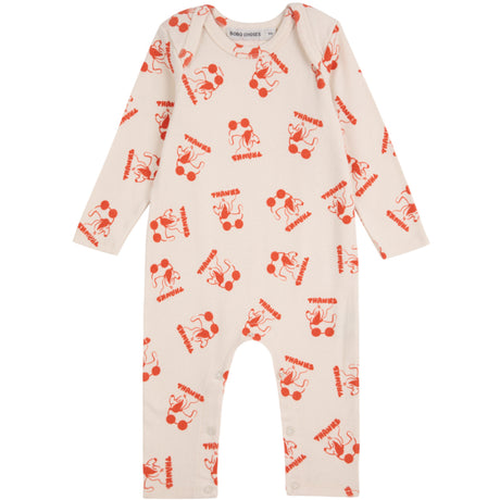 Bobo Choses Offwhite Rolling Dog All Över Overall