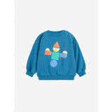 Bobo Choses Navy Blue Wooden Leksak Fleece Sett