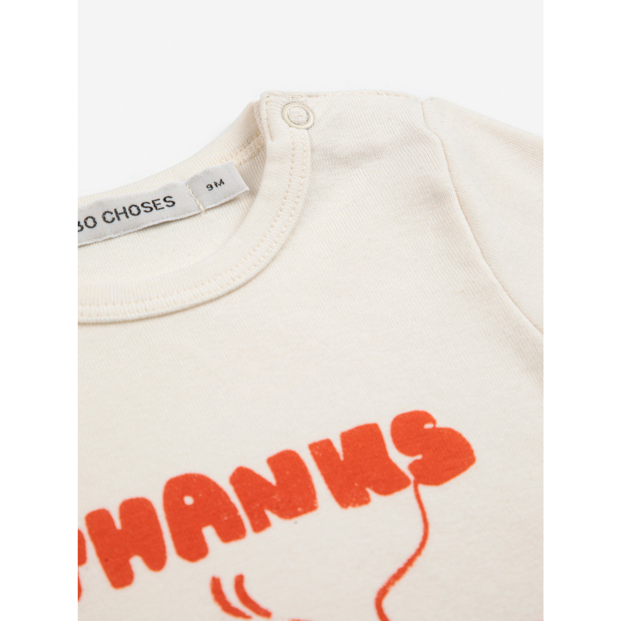 Bobo Choses Offwhite Rolling Dog T-Shirt