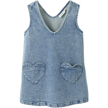 Lil'Atelier Medium Blue Denim Nmflulia Dnm Spencer 4017-Cj Lil