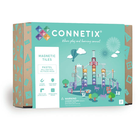 Connetix Pastel Boll Run Pack 106 Styks