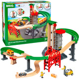 BRIO® 33887 Togbane, Løft & Læs Med Lagerbygning