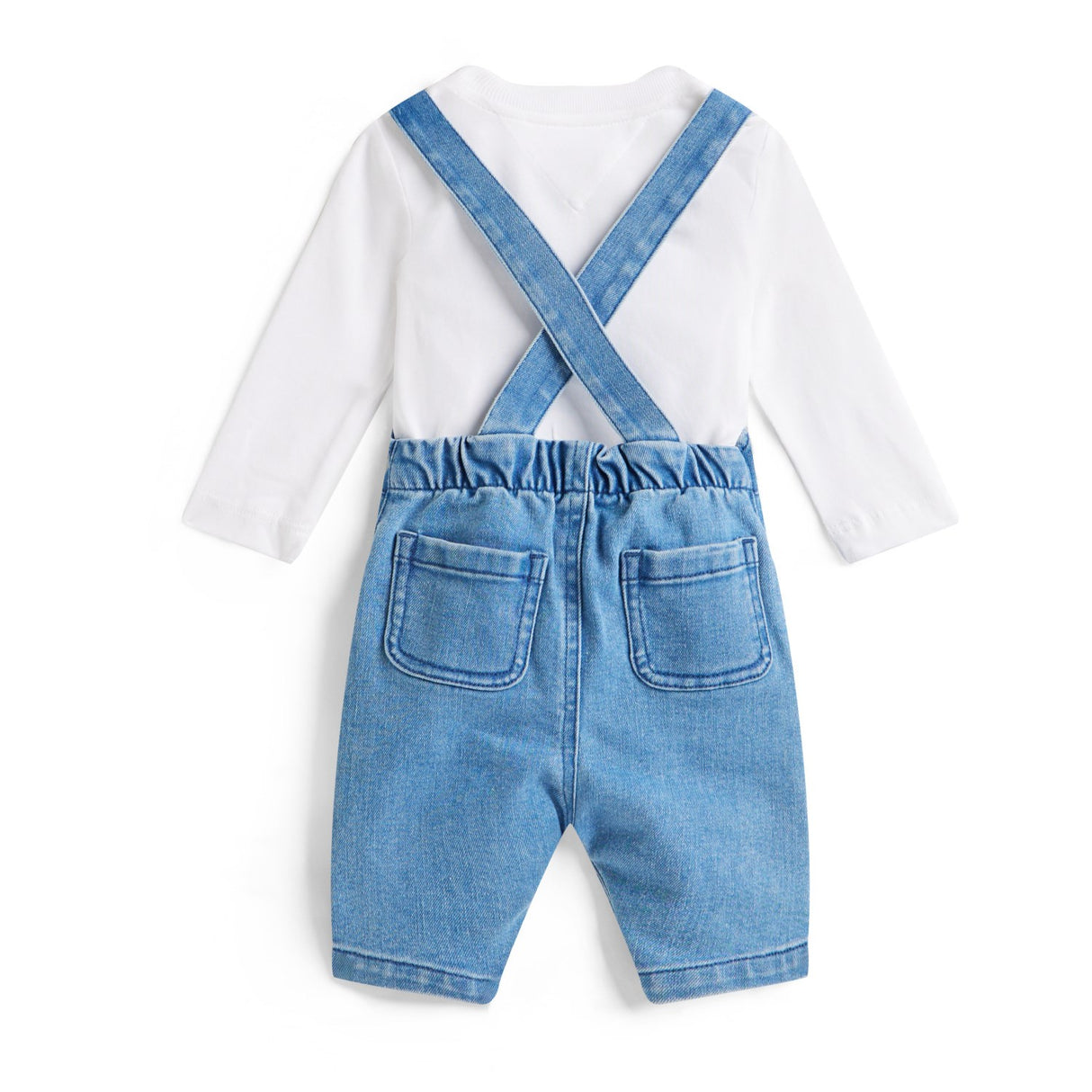 Tommy Hilfiger Denim Medium Denim Dungaree Byxor