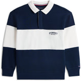 Tommy Hilfiger Dark Night Navy Colourblock Colourblock Pikétröja Ls