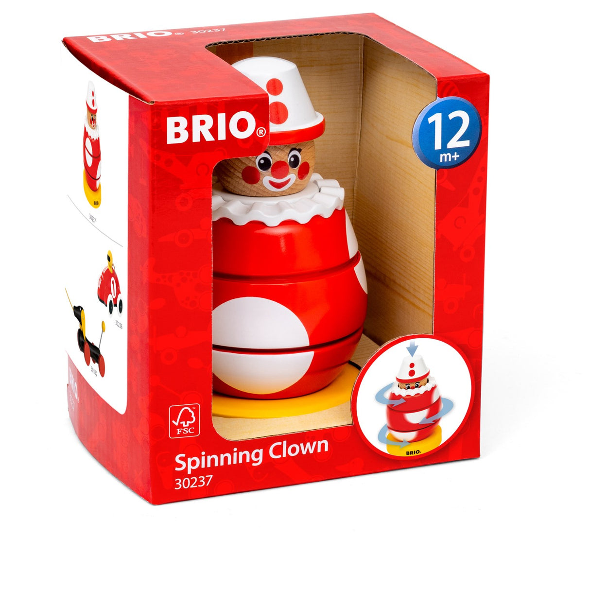 BRIO® 30237 Snurrende Klovn