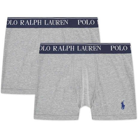 Polo Ralph Lauren Andover Heather Bomull Stretch 2-Pack Boxer