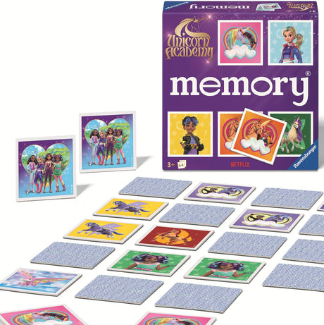 Ravensburger Unicorn Academy Memory® - Minnesspel