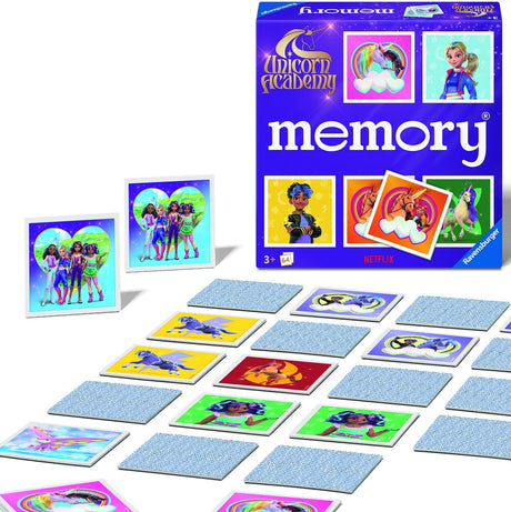 Ravensburger Unicorn Academy Memory® - Minnesspel