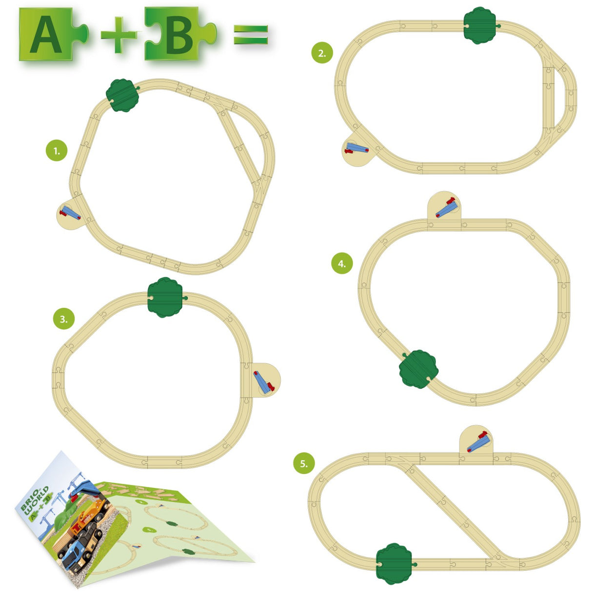 BRIO® 36028 Startsæt Løft & Læs