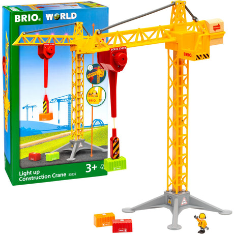 BRIO® 33835 Byggekran Med Lys