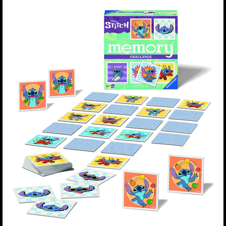 Ravensburger Disney Stitch Challenge Memory® - Minnesspel