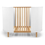 KAS Kopenhagen White Oak Kai Baby Cot