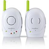 Nedis White/Green Wireless Baby Monitor
