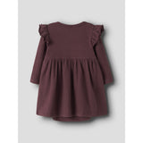 Lil'Atelier Catawba Grape Nbfthora Hun Ls Body Klänning Lil