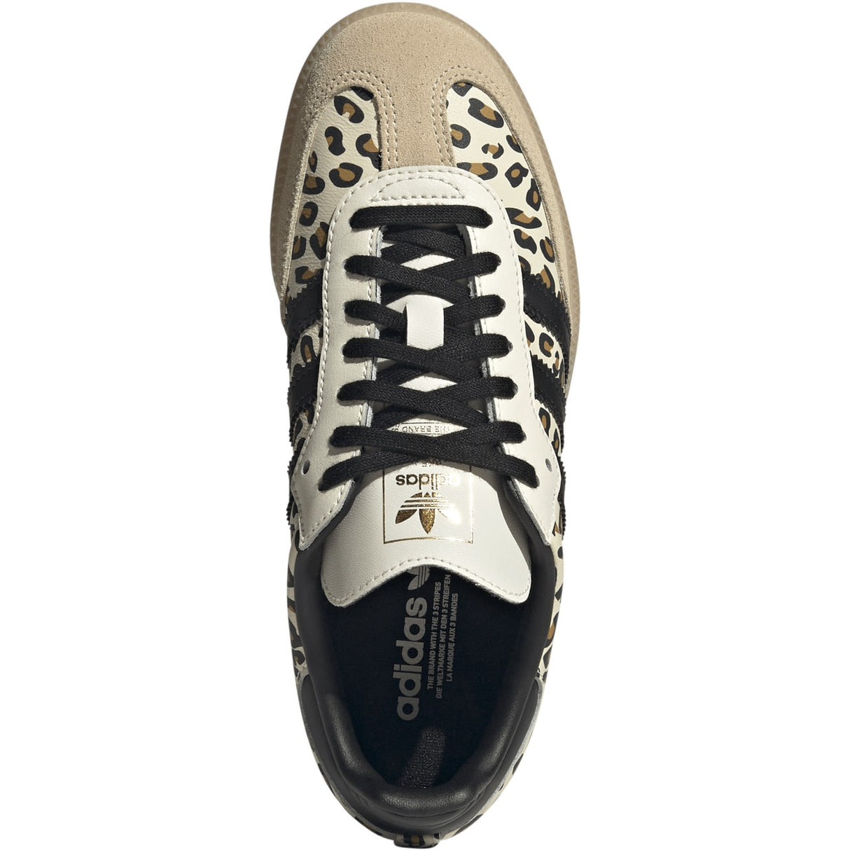 adidas Originals Cream White/Sand Strata/Gum 3 Samba Og J Sneakers