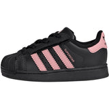 adidas Originals Core Black/Glow Pink/Core Black Superstar Ii Cf El I Sneakers