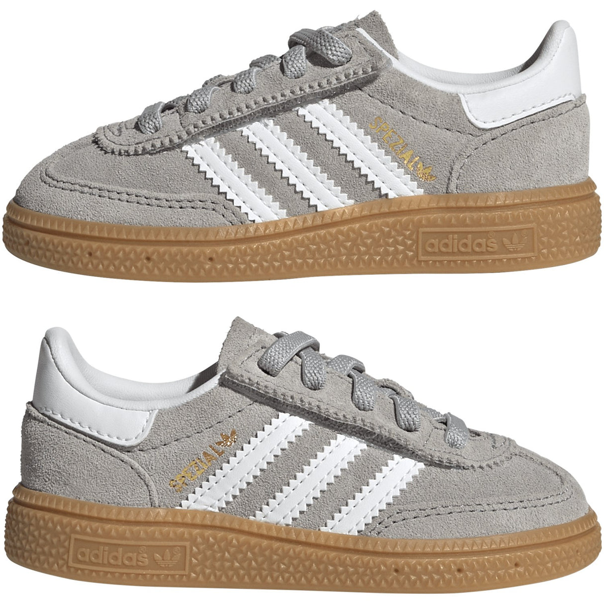 adidas Originals Grey Two/Ftwr White/Gum 3 Handball Spezial Cf El I Sneakers