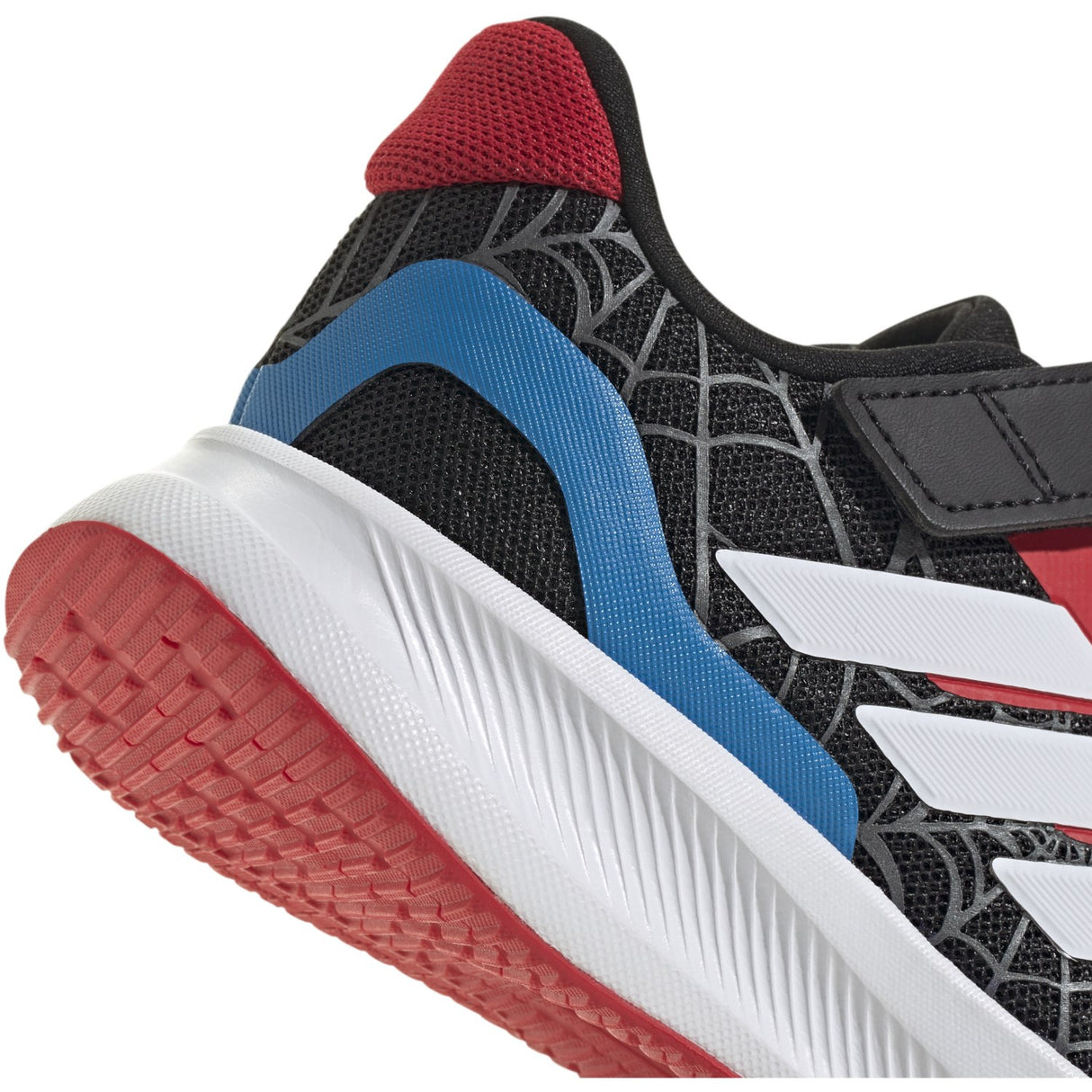 adidas Originals Core Black/Ftwr White/Pure Ruby Runfalcon Spider-Man El C Sneakers