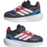 adidas Originals Core Black/Ftwr White/Pure Ruby Runfalcon Spider-Man El I Sneakers