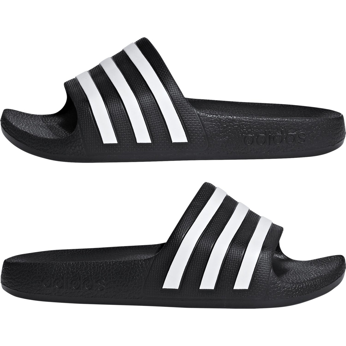 adidas Originals Core Black/Ftwr White/Core Black Adilette Aqua K Sandal