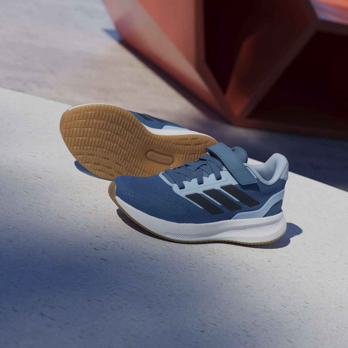 adidas Originals Dusky Ink/Legend Ink/Glow Blue Runfalcon 5 El C Sneakers