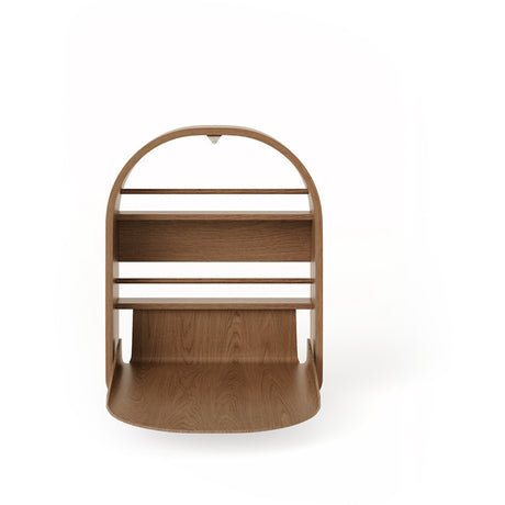 KAS Kopenhagen Smoked Oak Kai Wall Changing Table Smoked Ek
