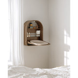 KAS Kopenhagen Smoked Oak Kai Wall Changing Table Smoked Ek