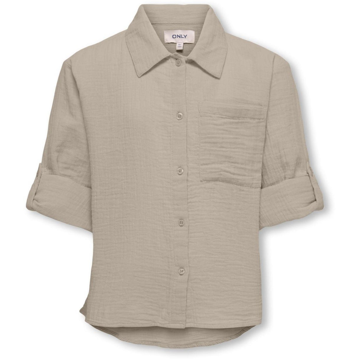 kids ONLY Feather Gray Kogthyra Life L/S Skjorta Wvn