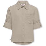 kids ONLY Feather Gray Kogthyra Life L/S Skjorta Wvn