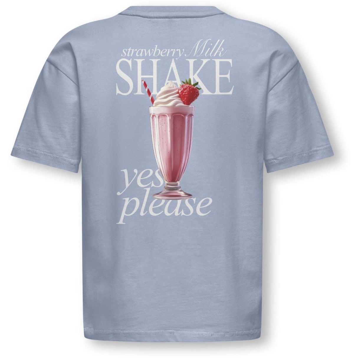 kids ONLY Soft Chambray Milkshake Koghelen Life S/S Loose Tee Jrs Noos