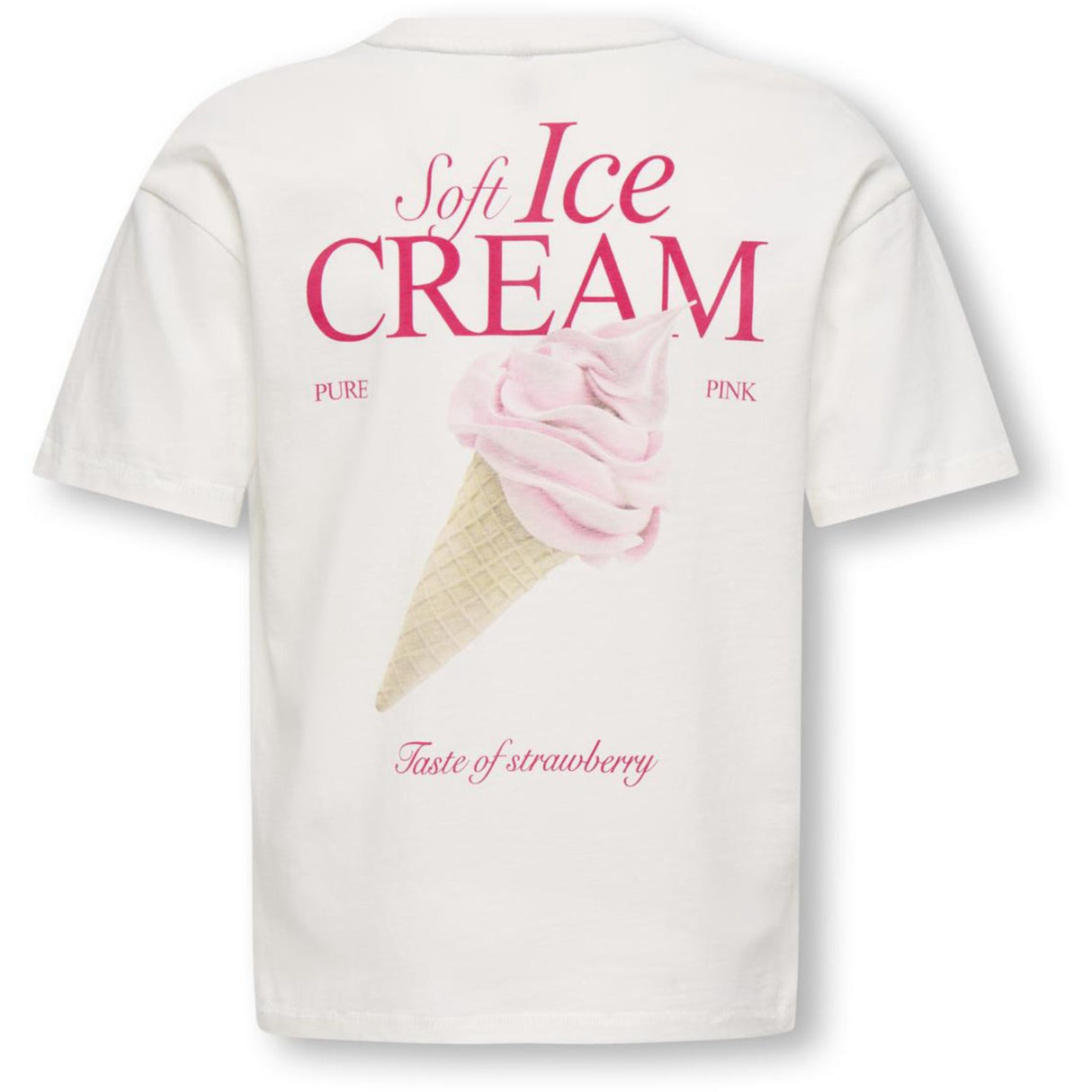 kids ONLY Cloud Dancer Icecream Koghelen Life S/S Loose Tee Jrs Noos