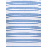 kids ONLY Riviera Mix White Stripes Kogbelfast Life Stripe Sl Midi Klänning Jrs