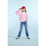 kids ONLY Begonia Pink White Alyssum Kogesther L/S Pikétröja Emb Vd Swt