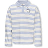 kids ONLY Soft Chambray White Alyssum Kogesther L/S Pikétröja Emb Vd Swt