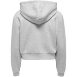 kids ONLY Light Grey Melange Kogsweat L/S Hoodies Zip Swt