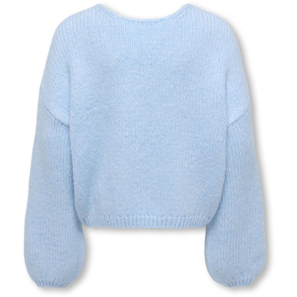 kids ONLY Cashmere Blue Kogdinea L/S Vändbar Pullov. Knt