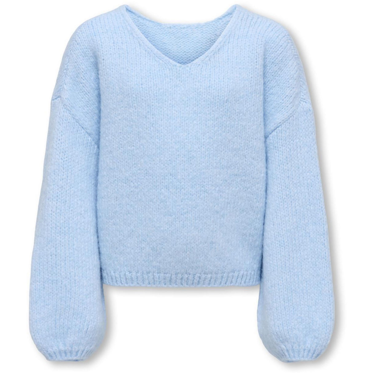 kids ONLY Cashmere Blue Kogdinea L/S Vändbar Pullov. Knt