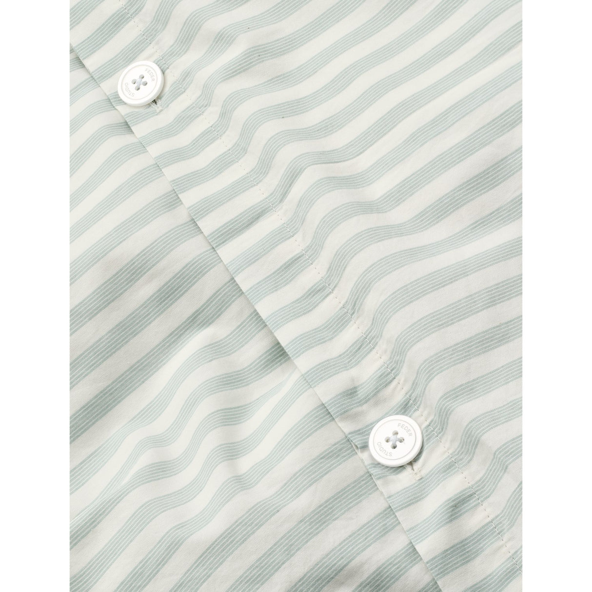 Studio Feder Soft Mint Stripe Sängkläder Percale