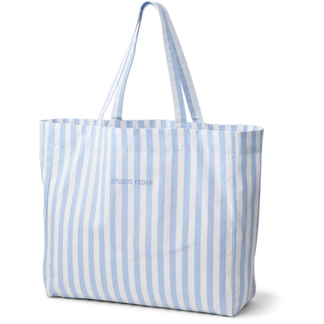 Studio Feder Dusk Blue Hanna Shopper Bomull