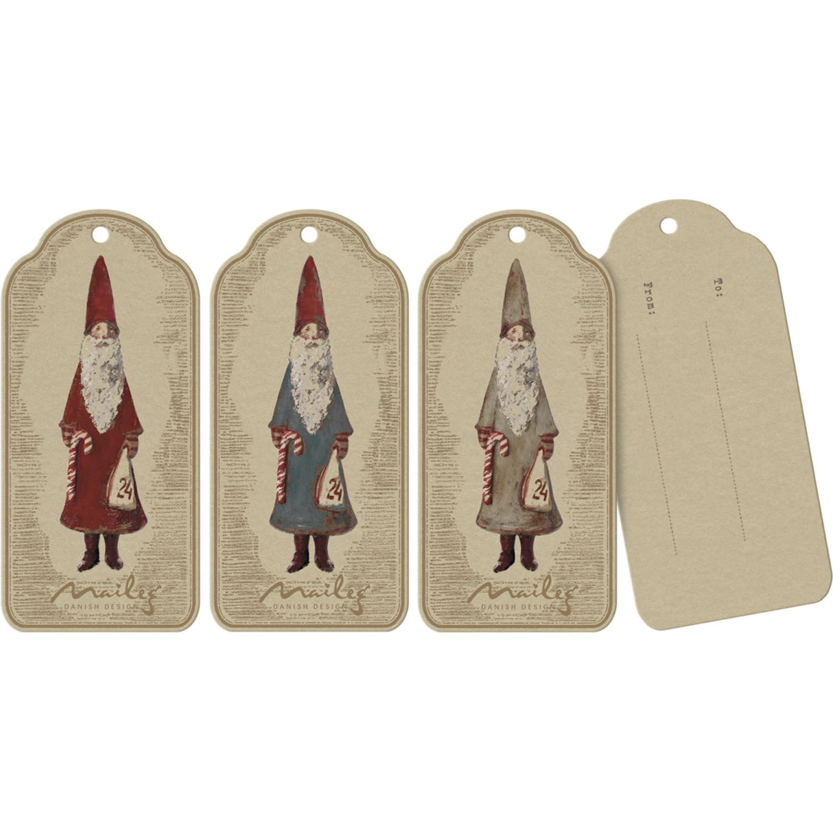 Maileg Gavemærker, Nicolaus 12 Stk.