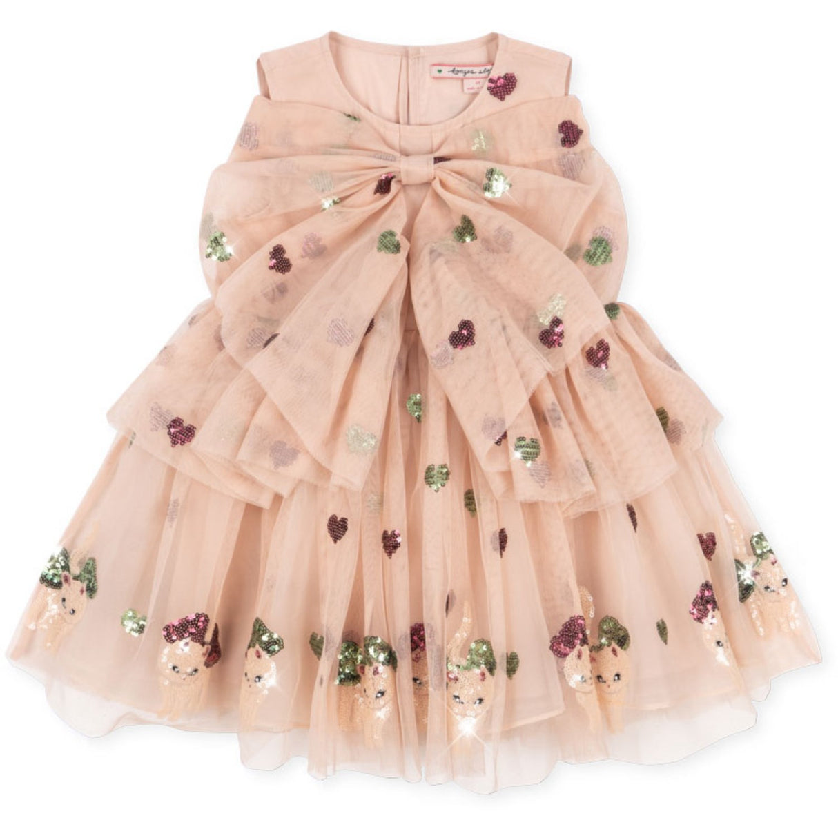 Konges Sløjd Bow Kitty Yvonne Rosett Klänning