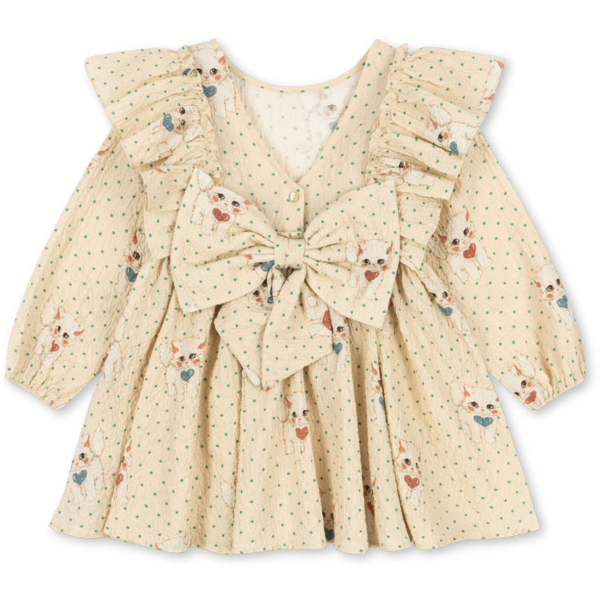 Konges Sløjd Dot Miao Mist Elin Rosett Klänning Gots