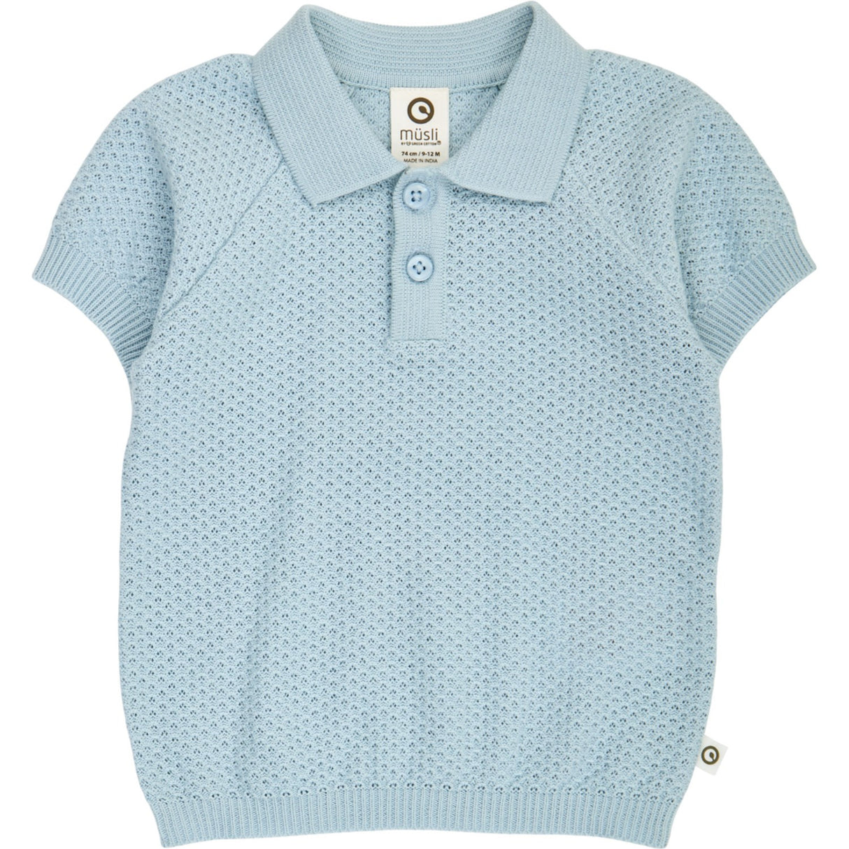 Müsli Ocean Sea Stickad S/S Pikétröja T Baby