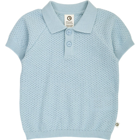 Müsli Ocean Sea Stickad S/S Pikétröja T Baby