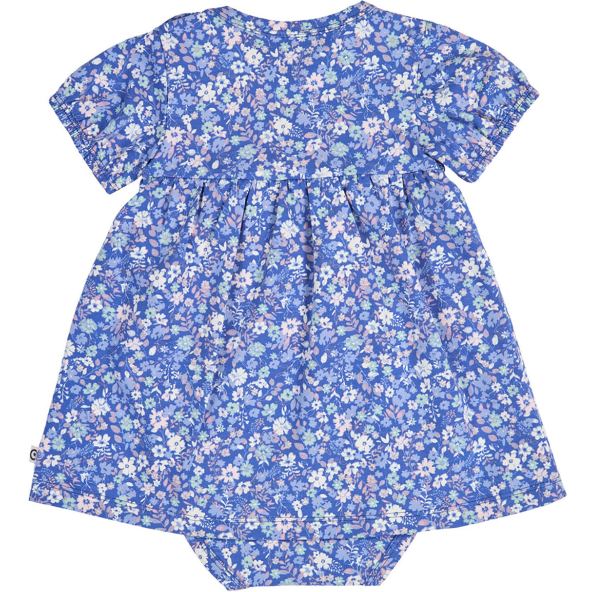 Müsli Azure Blue/ Nectar/ Tofu Primrose Puff S/S Klänning Body